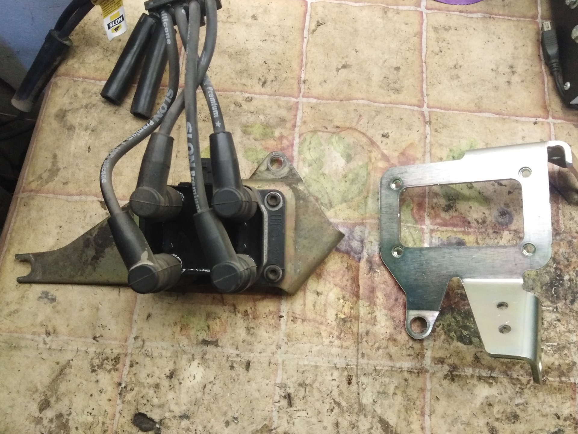 Крепление модуля с Лады Гранты. — Lada 2115, 1,6 л, 2011 года ...