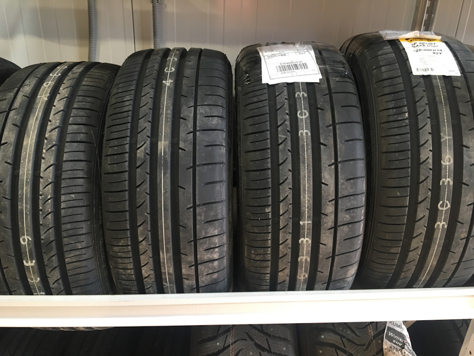 Летняя резина 225/40 R18 — Hyundai i30 (3G), 1,6 л, 2017 года | шины ...