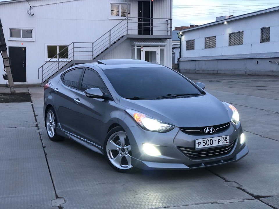 Немного про фары и лампочки — Hyundai Elantra (3G), 1,6 л, …