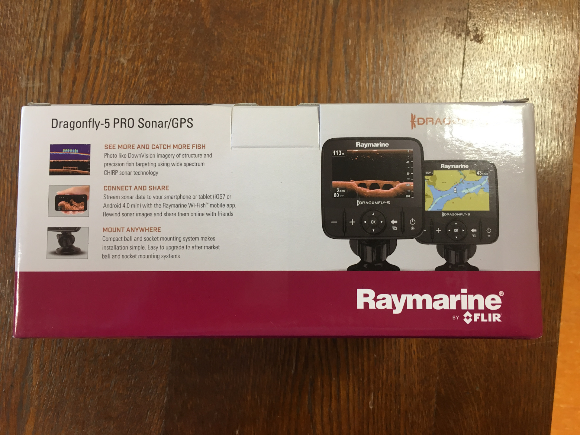 Raymarine dragonfly 5 pro