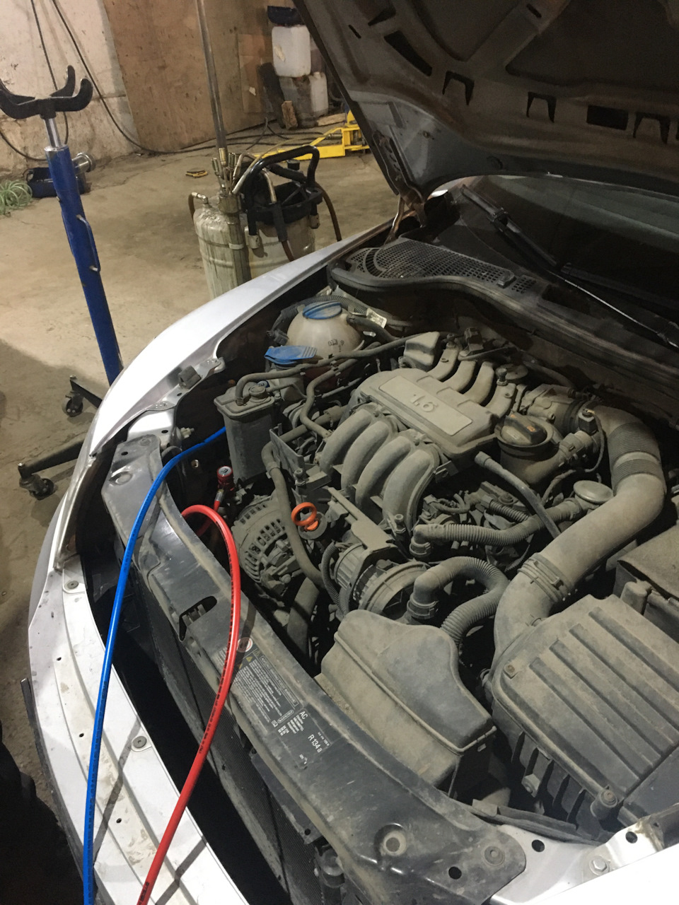 Апрельский кондиционер — Skoda Octavia A5 Mk2, 1,6 л, 2012 года ...