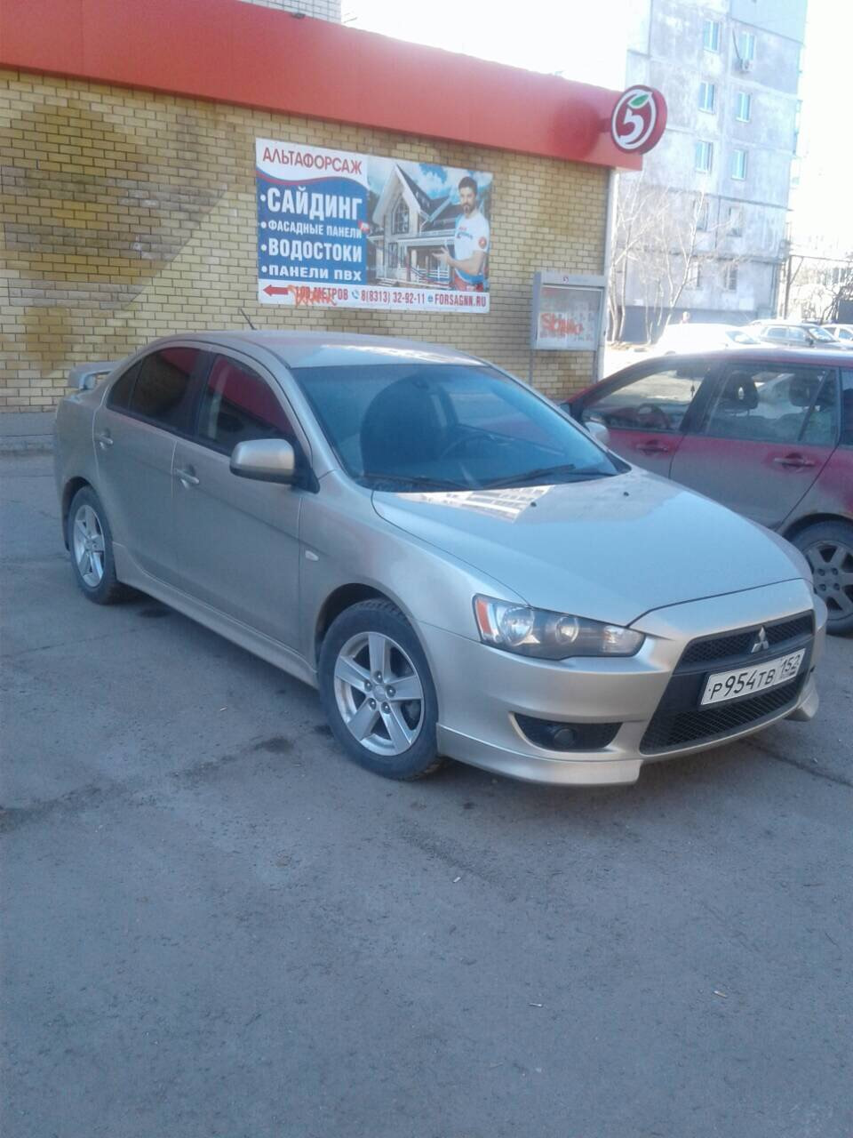 Отскочил по легкому 🤪 — Mitsubishi Lancer X, 2,4 л, 2008 года | покупка  машины | DRIVE2