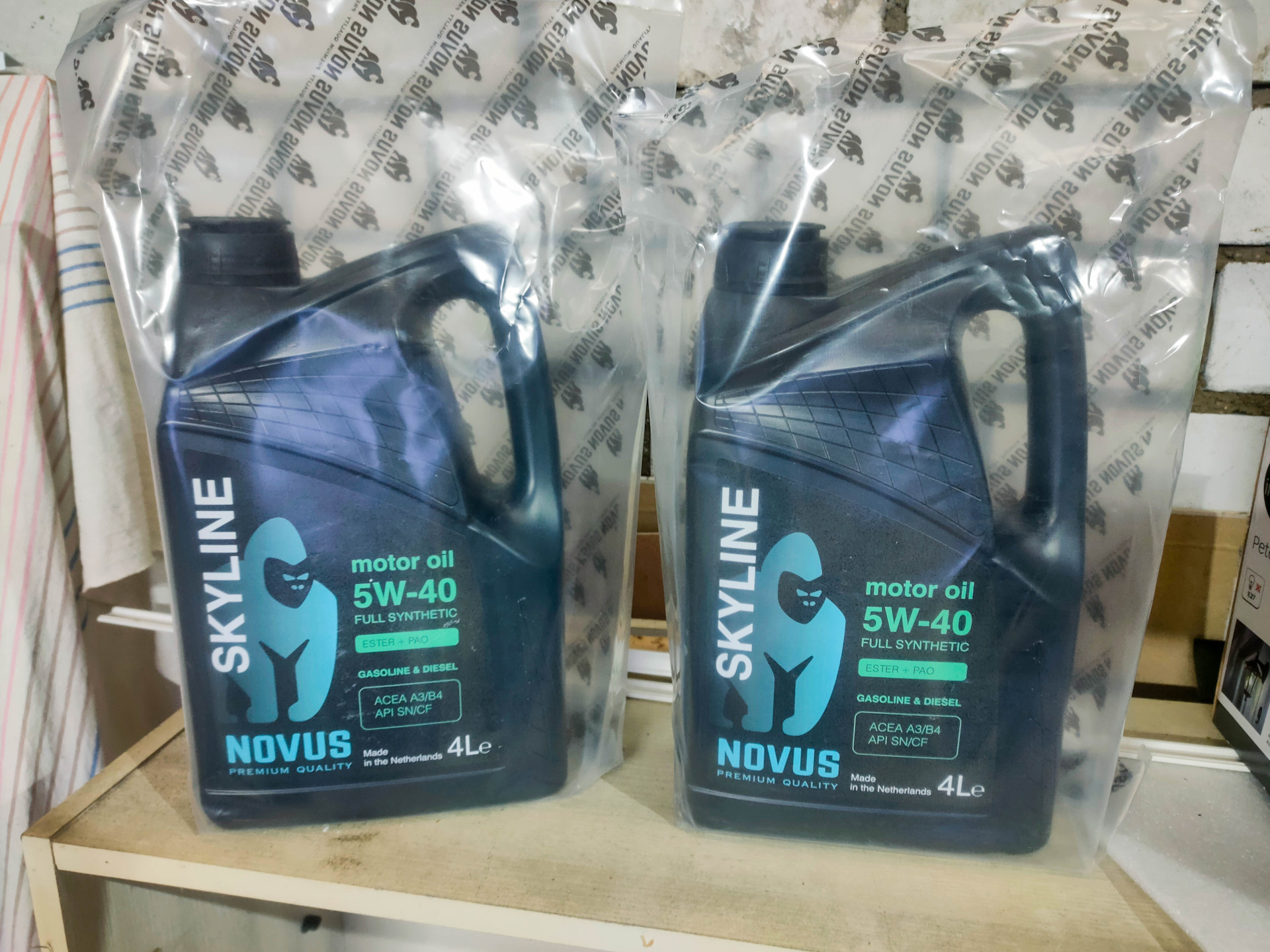 Промежуточное ТО 35к масло Novus — Haval F7 (1G), 2 л, 2020 года ...