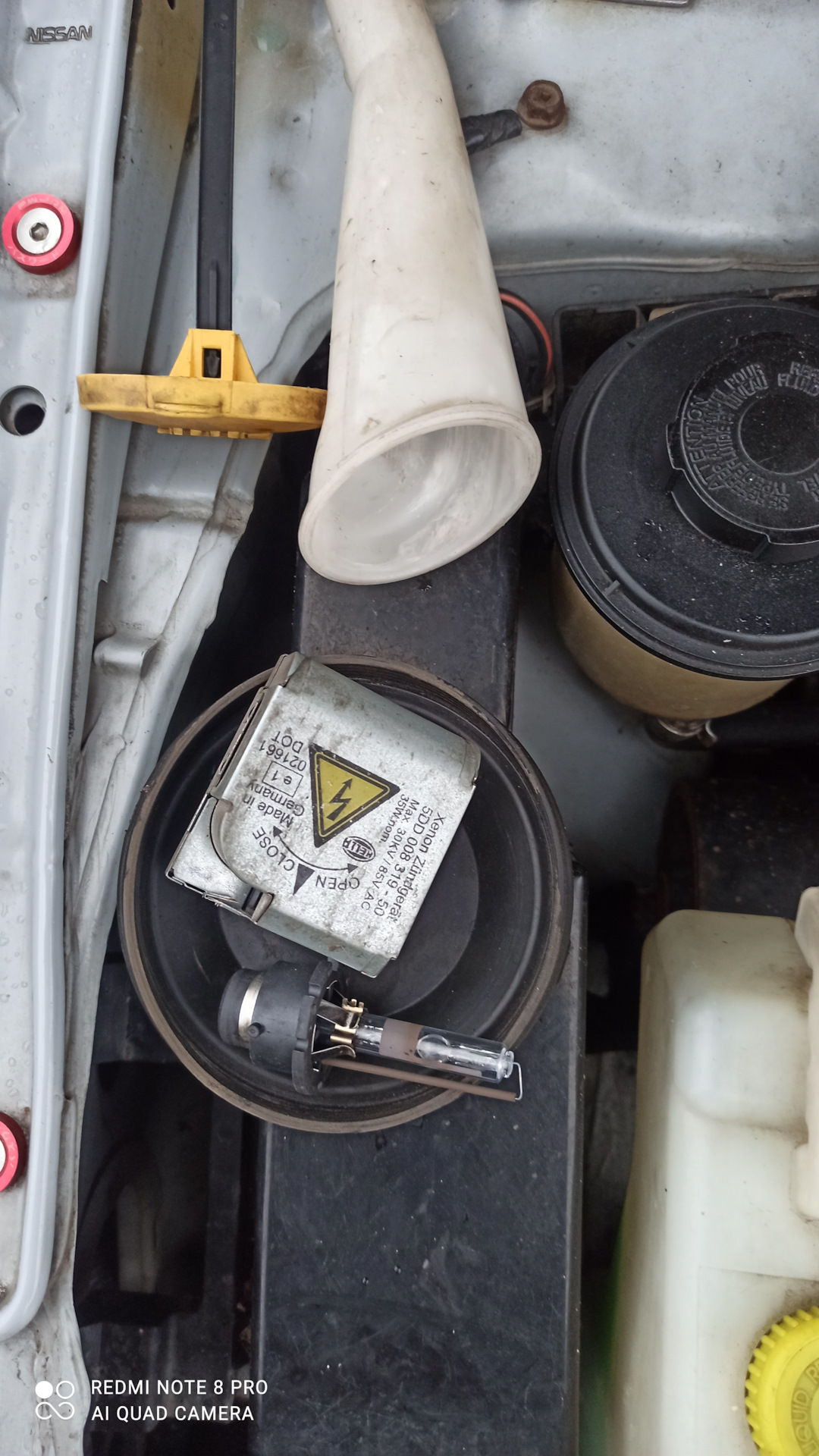 Заводской ксенон.ремонт блока розжига — Nissan Primera (P12), 2,2 л ...