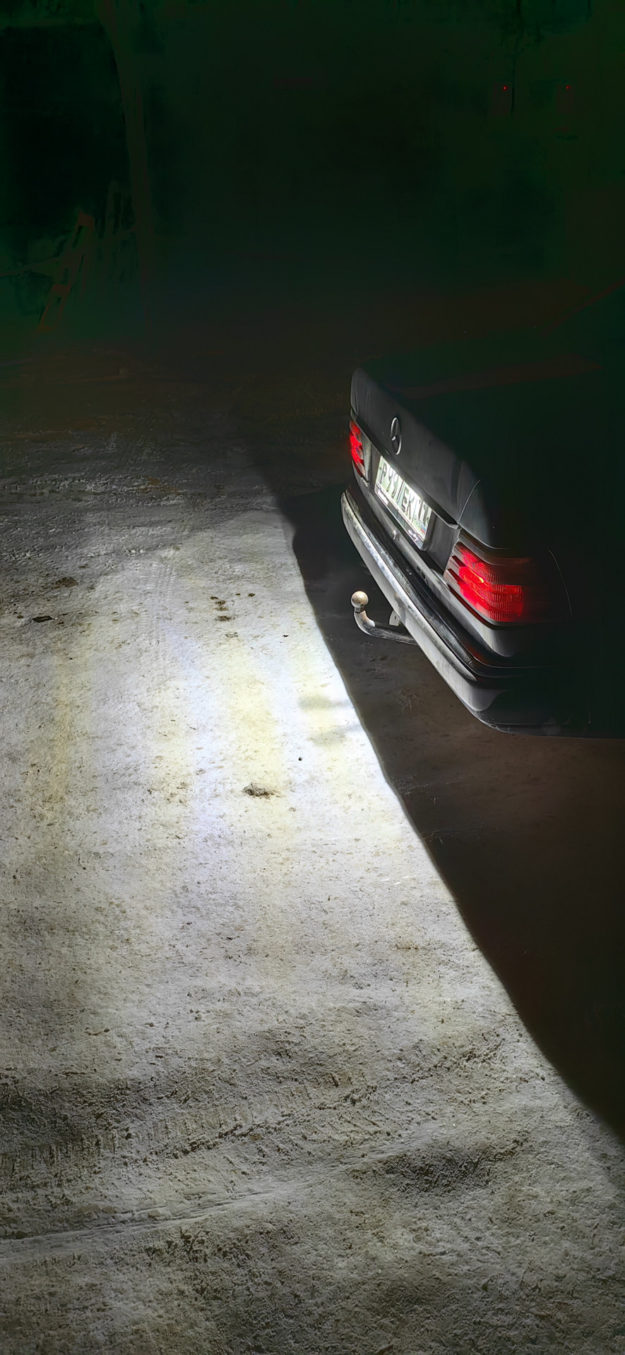 Подсветка номера — Mercedes-Benz E-class (W124), 2,2 л, 1991 года ...
