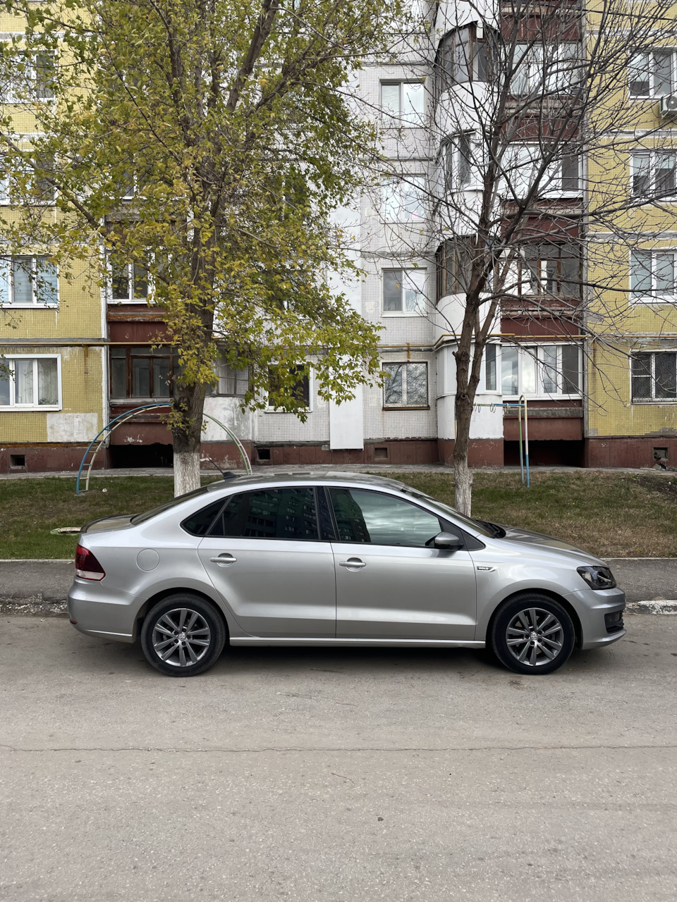 KYB Ultra SR + Lesjofors — Volkswagen Polo Sedan, 1,4 л, 2019 года | тюнинг  | DRIVE2