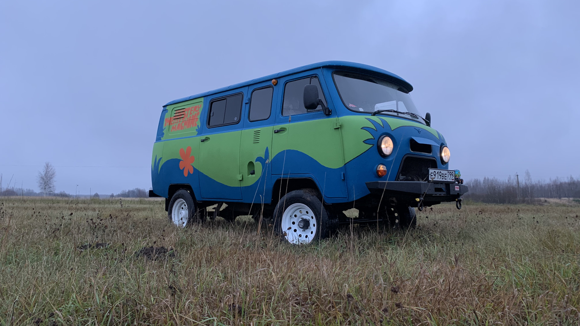 УАЗ 3909 2.9 бензиновый 2003 | «THE MYSTERY MACHINE» на DRIVE2