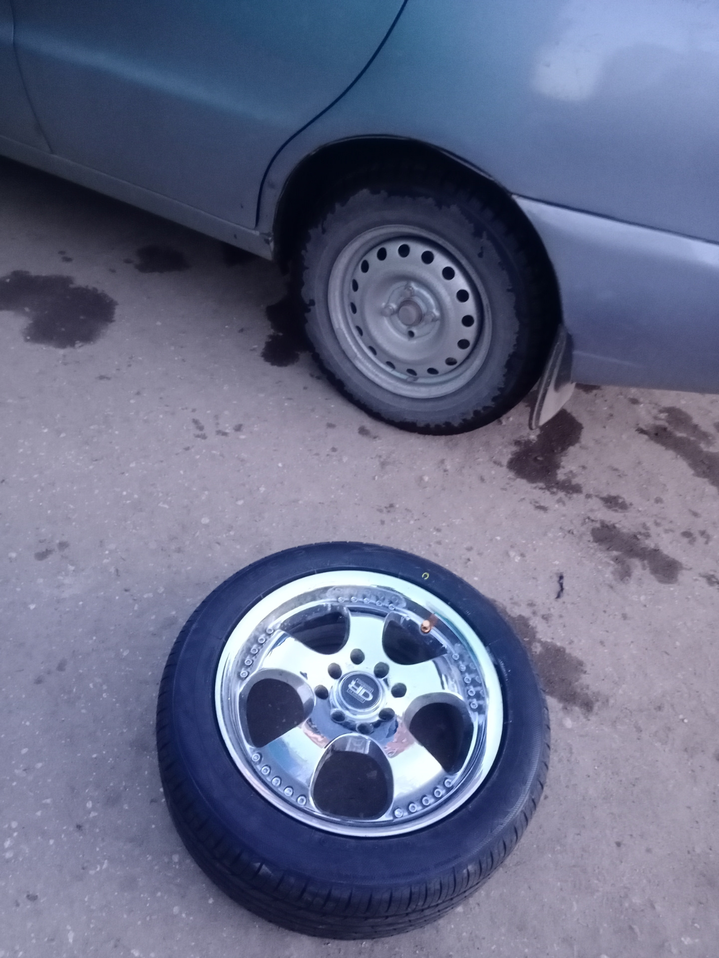 Лето TOYO Nano Energy 195/50 r15 — Chevrolet Lanos, 1,5 л, 2008 года ...