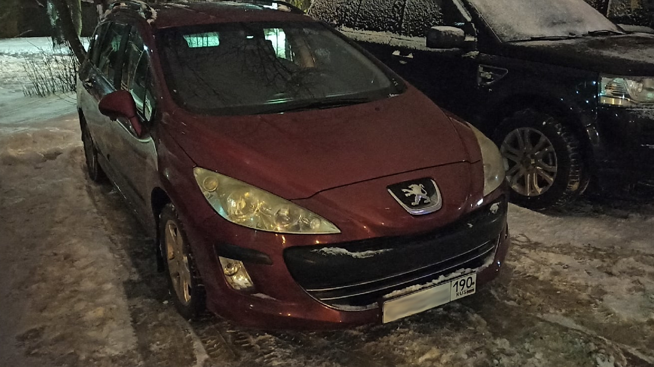 Peugeot 308 SW (1G) 1.6 бензиновый 2008 | бензин 1.6, АКПП-4 на DRIVE2