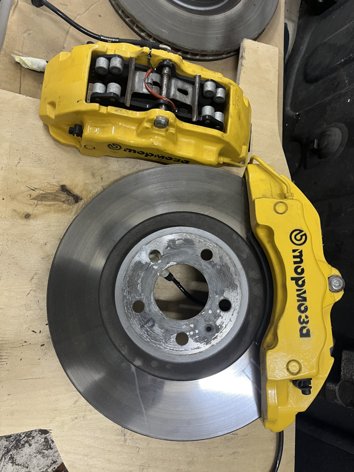 Brembo z18 на a4 b6/b7 350х34 диск на Audi A4 (B6), Audi A4 (B7). Б/у | 80 000 ₽ в городе Обнинск | DRIVE2