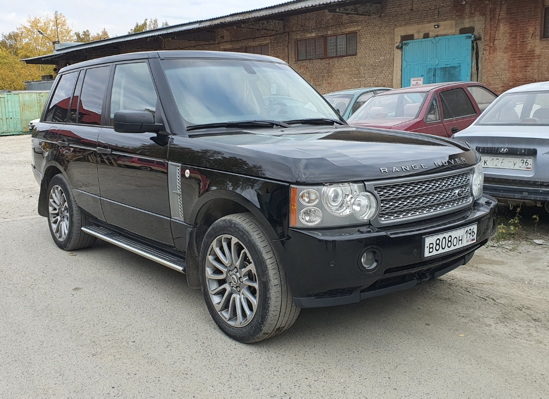 Первое знакомство — Land Rover Range Rover (3G), 3,6 л, 2008 года ...