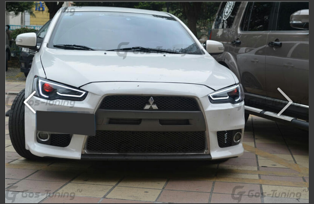 Mitsubishi Lancer X Фары Купить