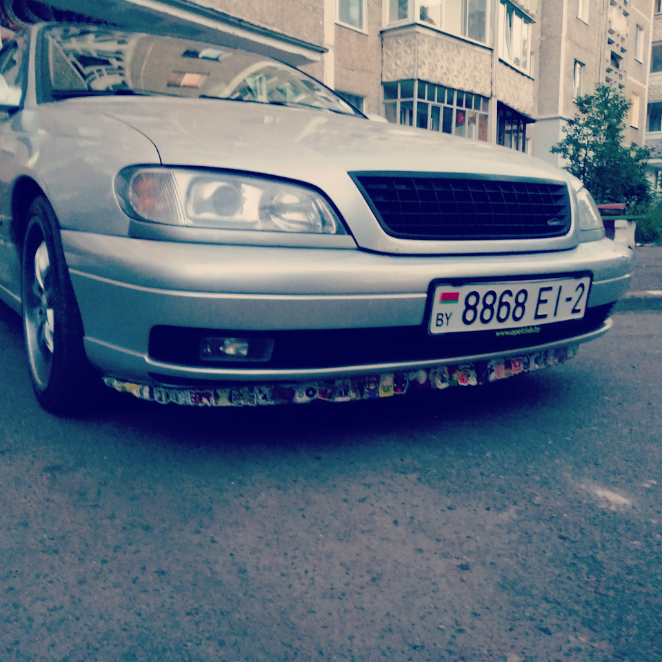 Наклеечки — Opel Omega B, 2,2 л, 2000 года | аксессуары | DRIVE2