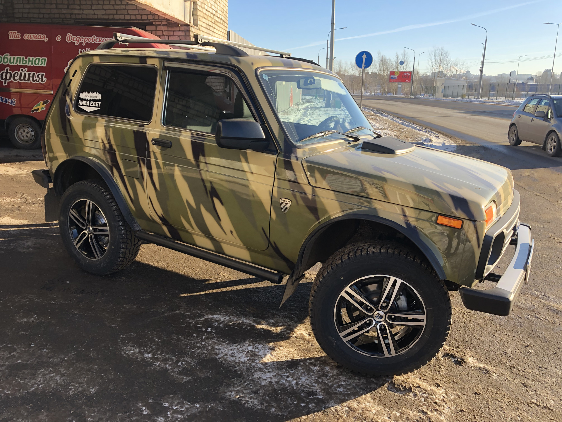 Примёрзли вентиляторы охлаждения во время езды по трассе. — Lada 4x4 3D,  1,7 л, 2018 года | поломка | DRIVE2