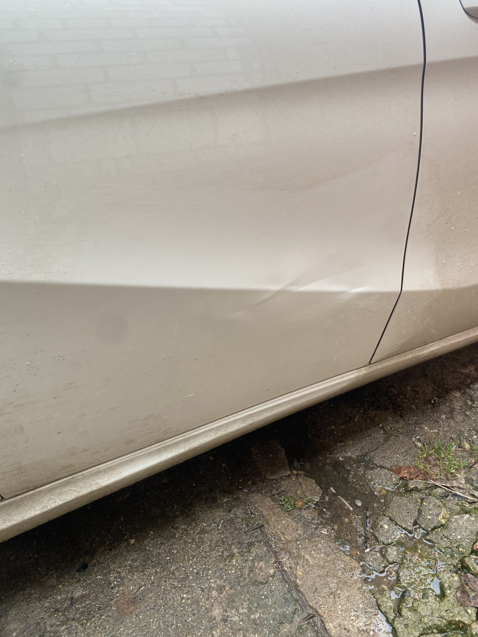 беспокрасочное удаление вмятин — Mercedes-Benz B-Class (W246), 1,6 л ...