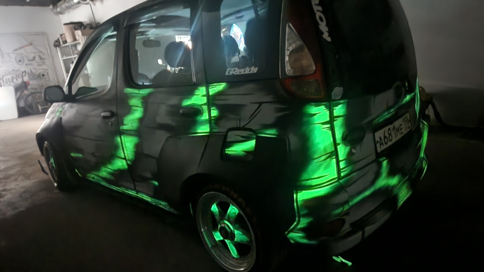 Облили мутагеном — Toyota Funcargo, 1,5 л, 2001 года | фотография | DRIVE2