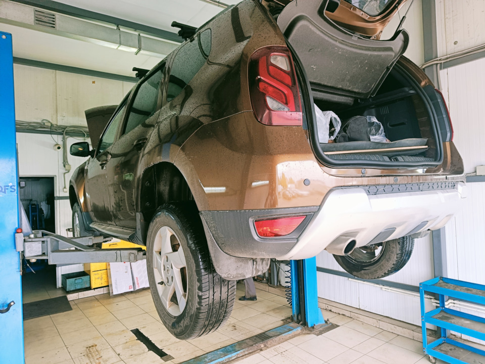Небольшое ТО Все еще впереди… — Renault Duster (1G), 1,6 л, 2015 года ...