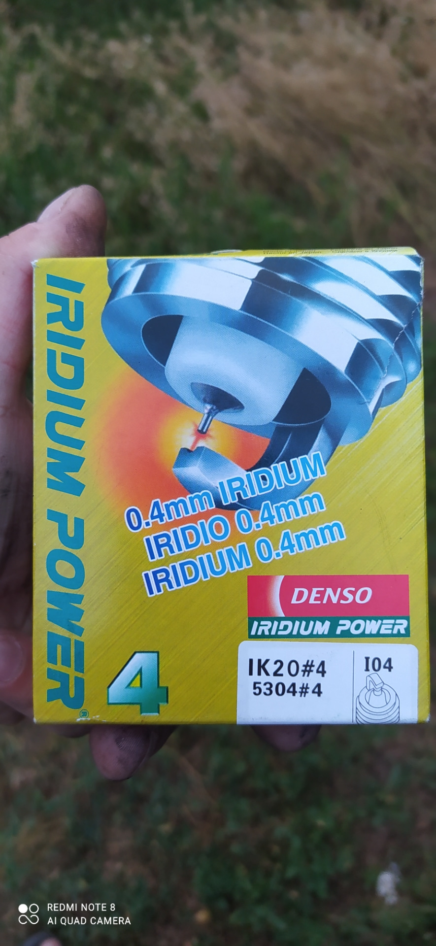 IK20 Свеча (iridium power) ik20 DENSO | Запчасти на DRIVE2
