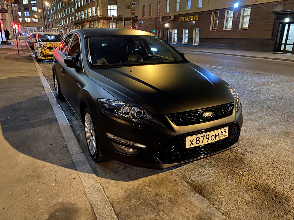 Динамические поворотники. Чистка датчика воздуха салона. — Ford Mondeo ...