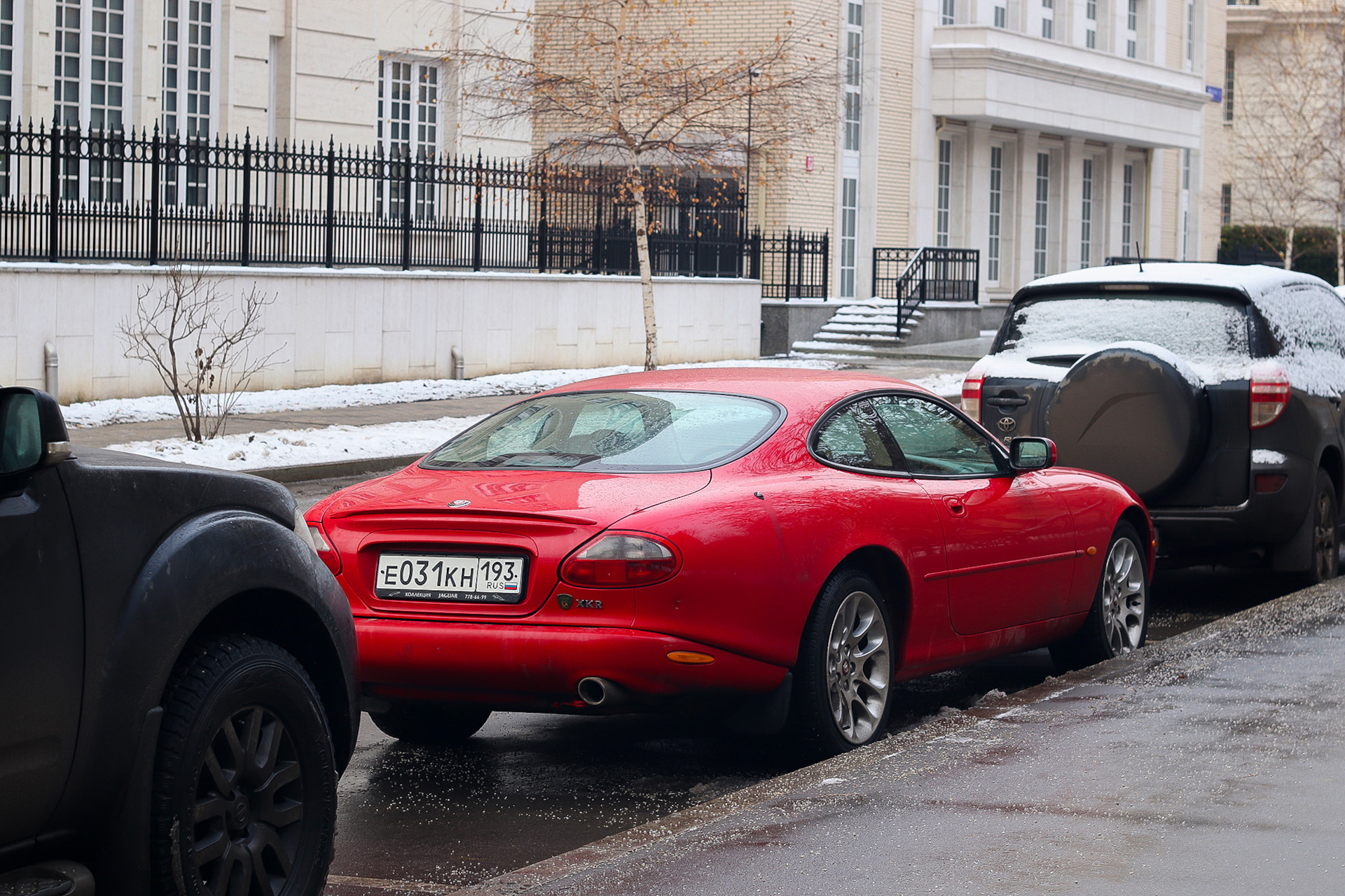 Ягуар в Москве. Jaguar Moscow. Автомем.