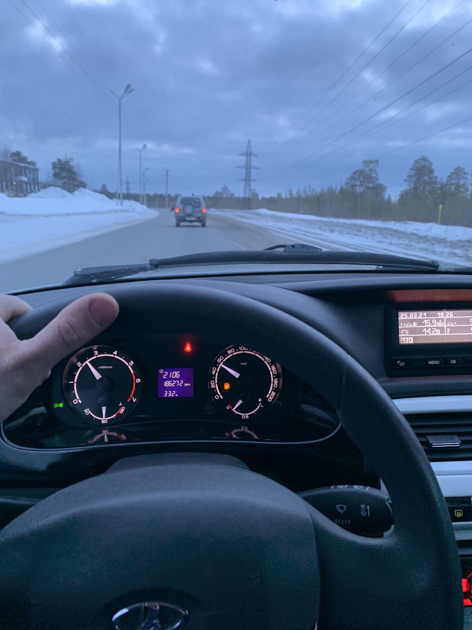 Замена клапана продувки адсорбера — Lada Приора седан, 1,6 л, 2014 года ...