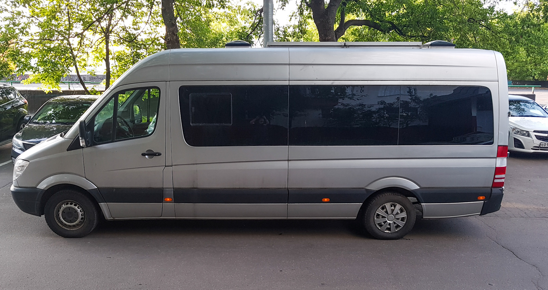 Где поколесно взвесить фургон в Москве? — Mercedes-Benz Sprinter (2G), 2,1  л, 2008 года | визит на сервис | DRIVE2