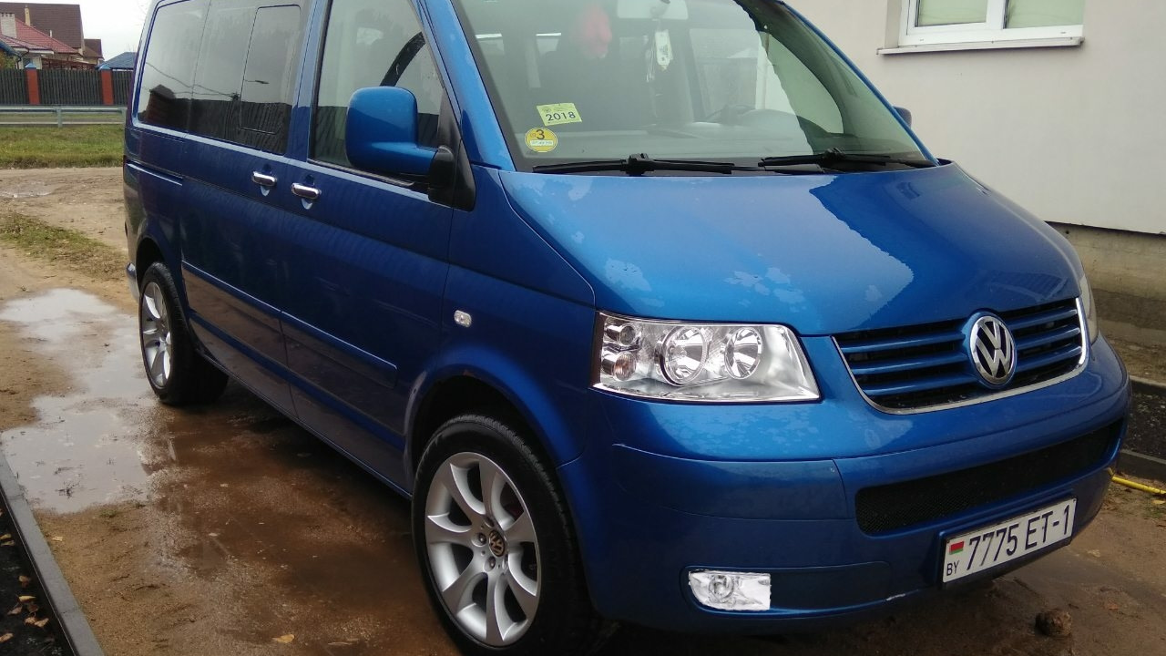 Фольксваген мультивен т5 2.5 дизель. VW t5 2.5 TDI.
