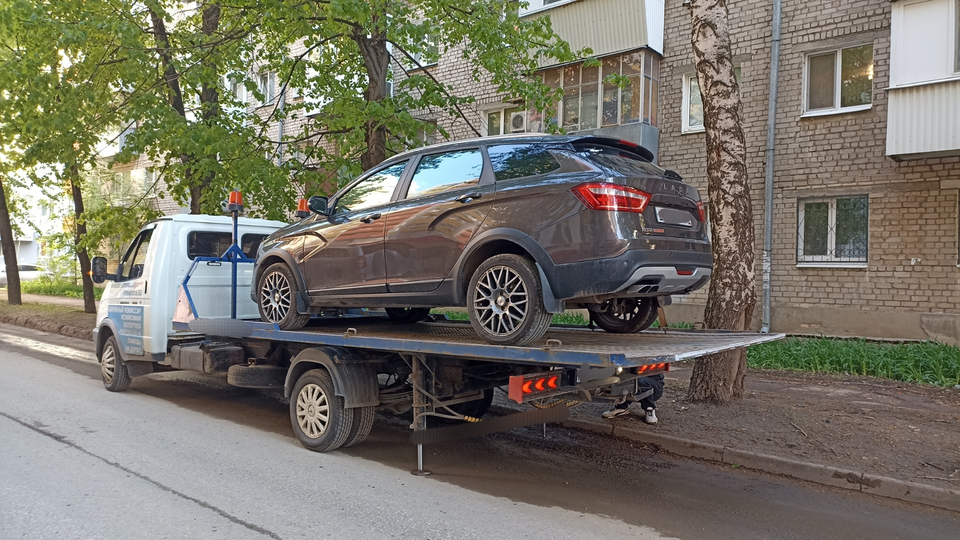 Магия сервиса — Lada Vesta SW Cross, 1,8 л, 2019 года | поломка | DRIVE2