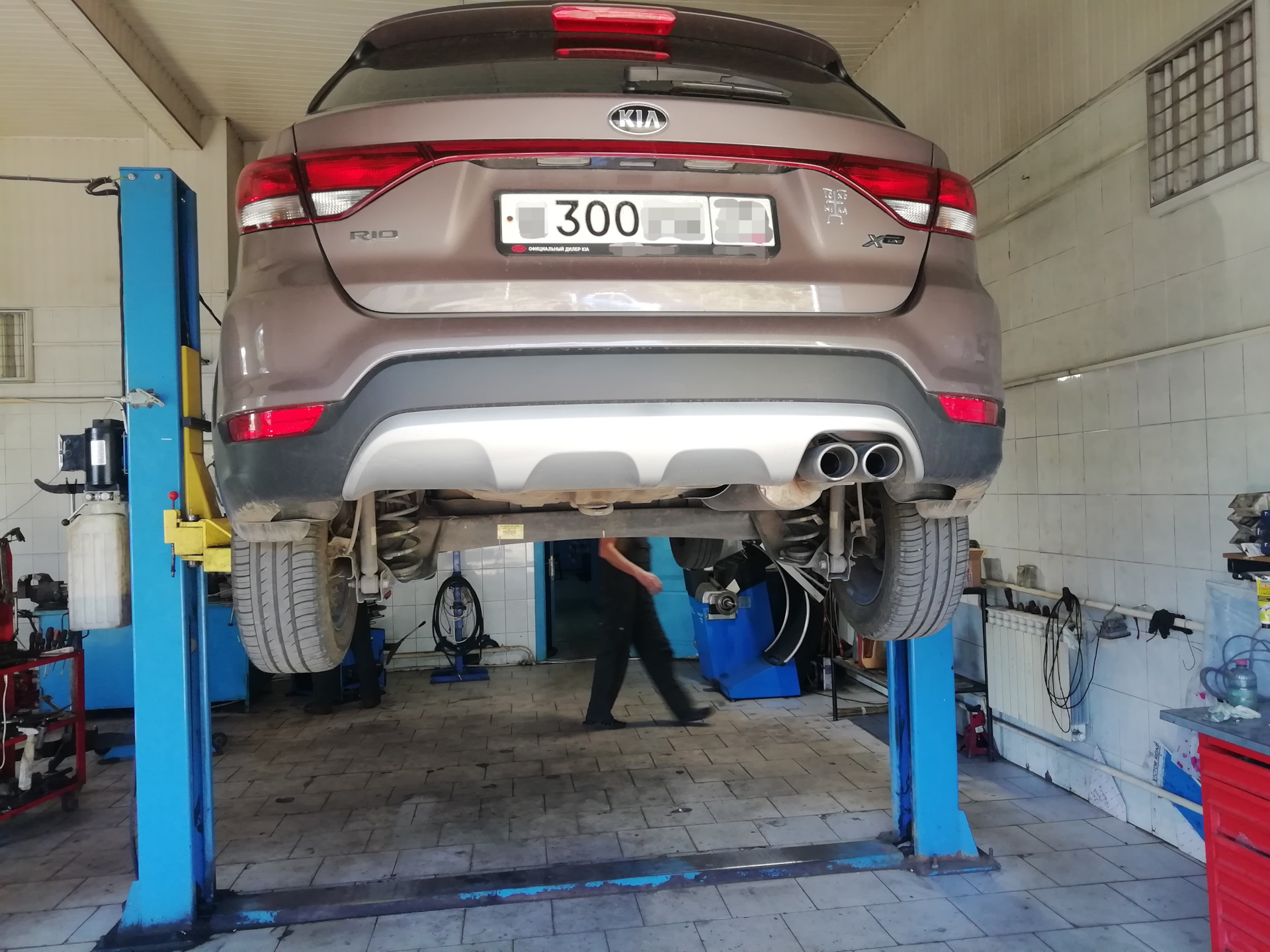 Катализатор+поршни+ходовая — KIA Rio X-Line, 1,6 л, 2019 года | визит ...