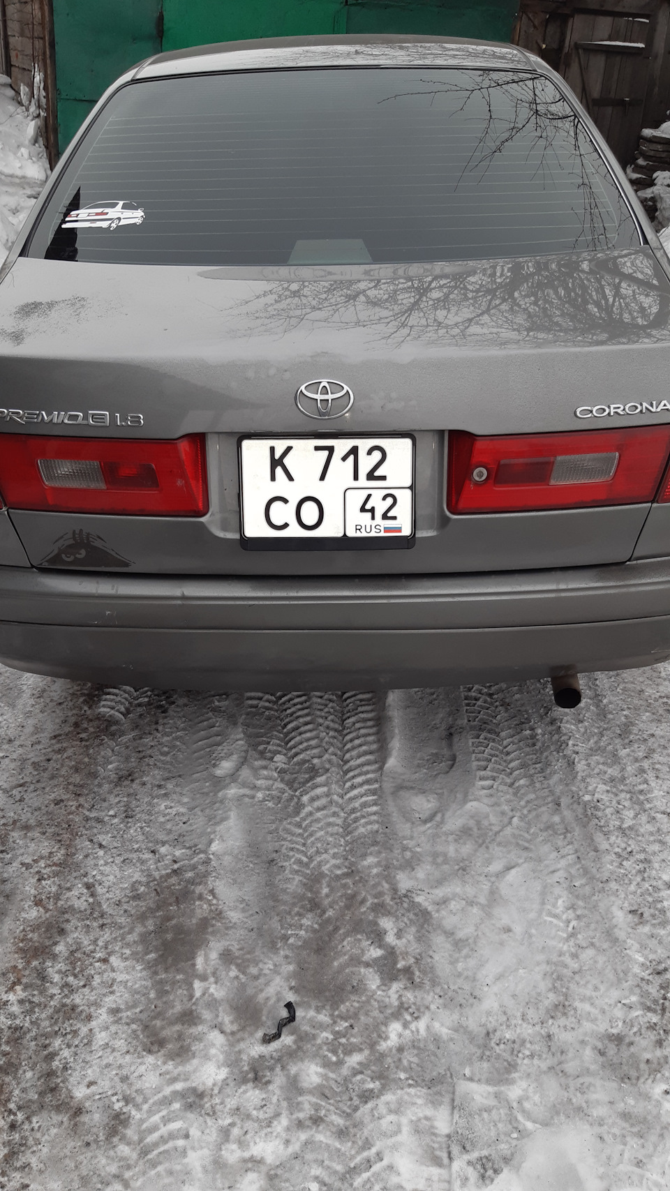 Номер и восстановление родной подсветки. — Toyota Corona Premio (T210), 1,8  л, 1997 года | тюнинг | DRIVE2