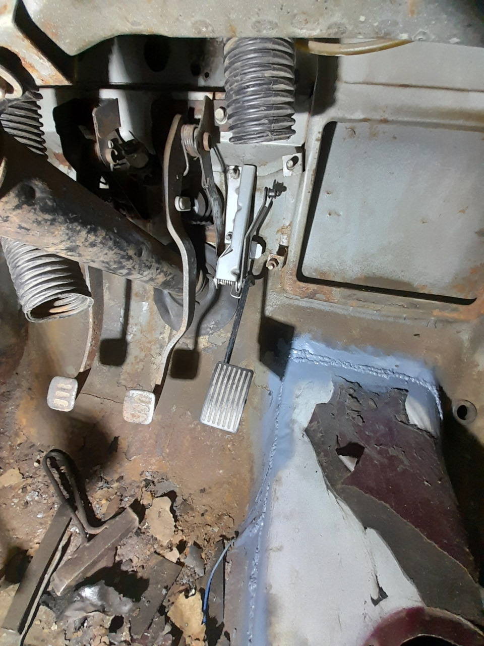 Инжекторная педаль газа и мелкие доработки — ИЖ 2715, 1,5 л, 1987 года ...