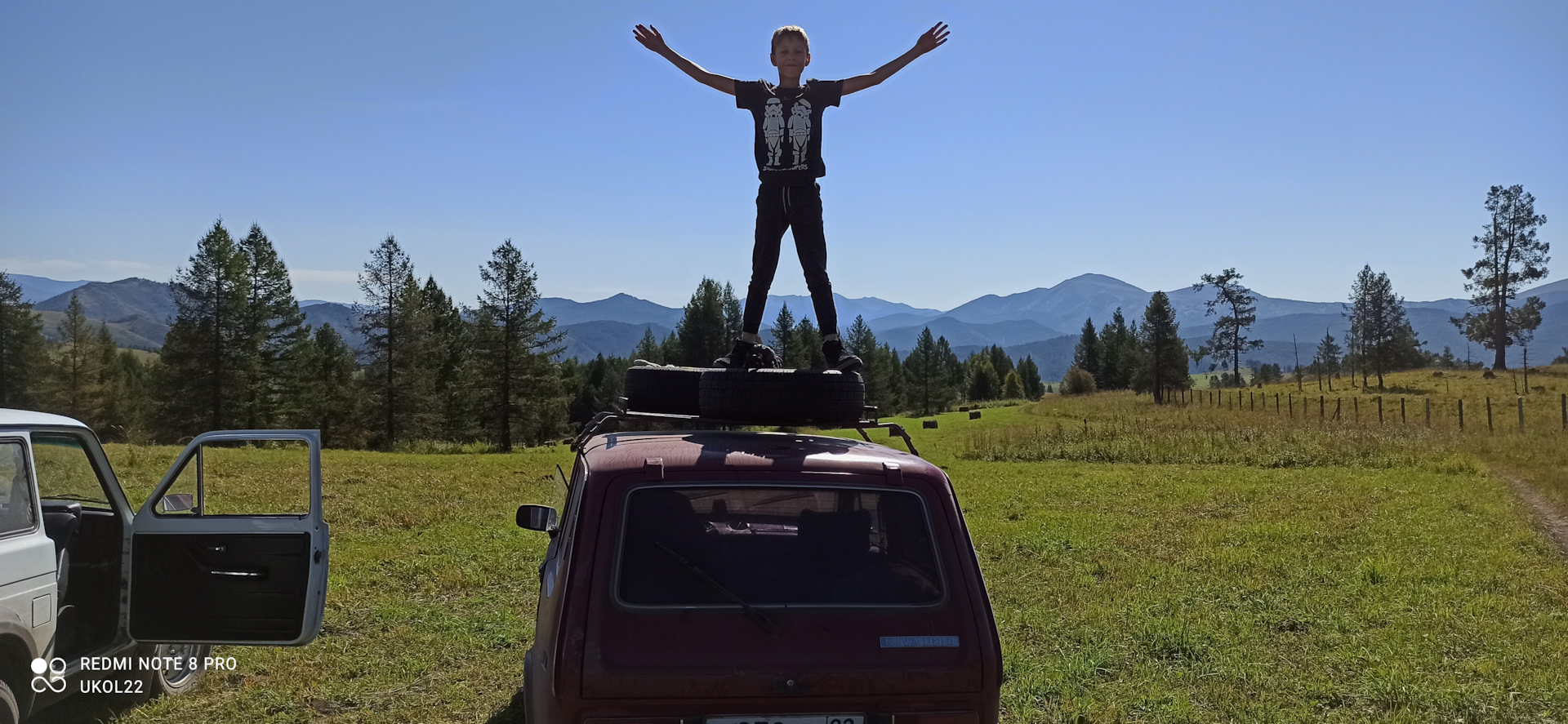 В Горный Алтай на недельку. На Нивах. — Nissan Terrano I, 2,7 л, 1992 ...