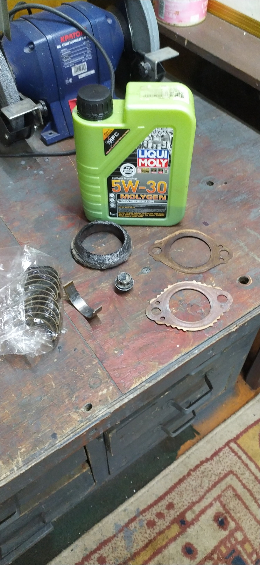 Замена шатунных вкладышей — Mitsubishi Outlander XL, 3 л, 2007 года ...