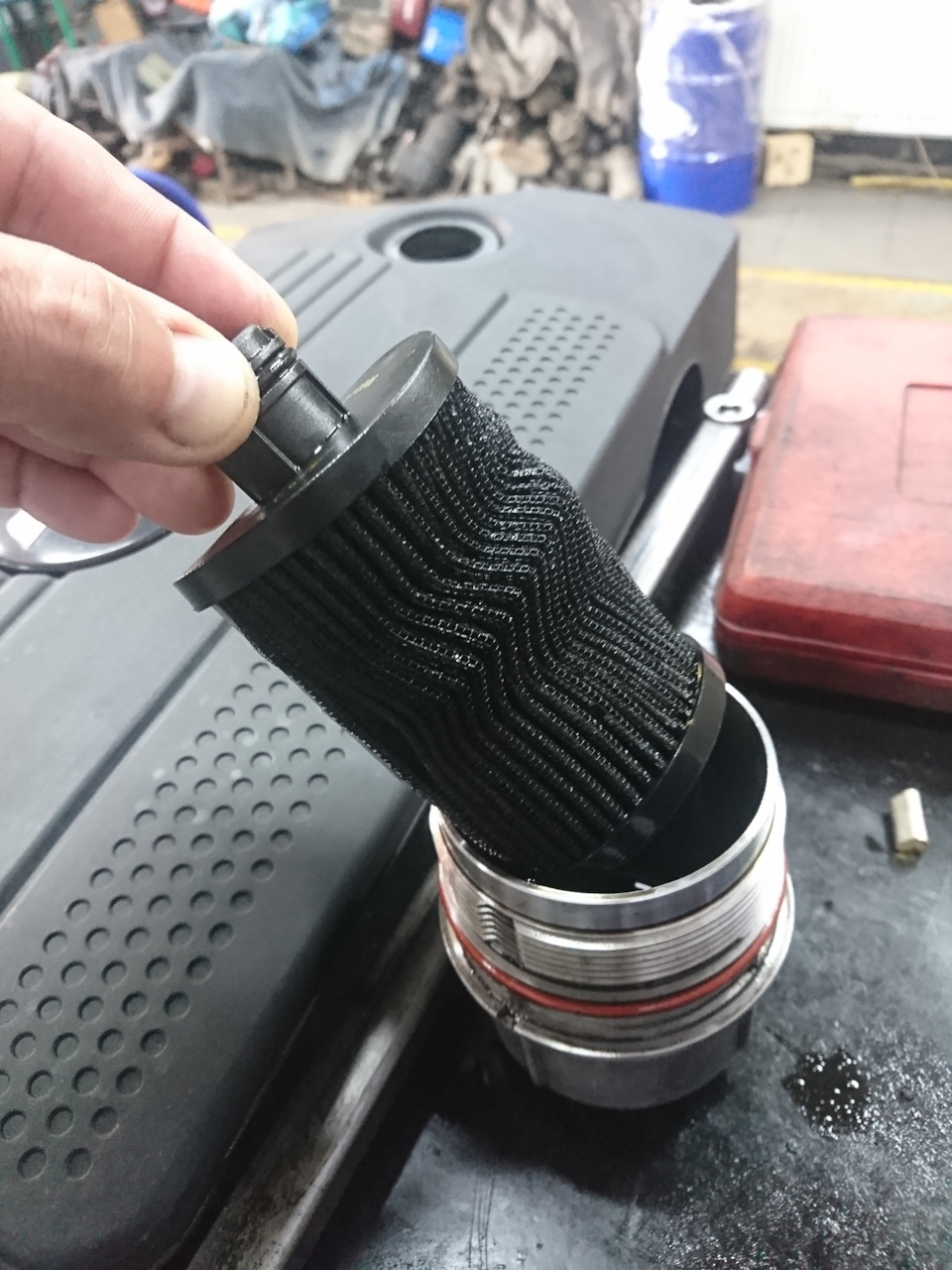 Загорелась масленка — Chevrolet Captiva (1G), 2,2 л, 2015 года ...