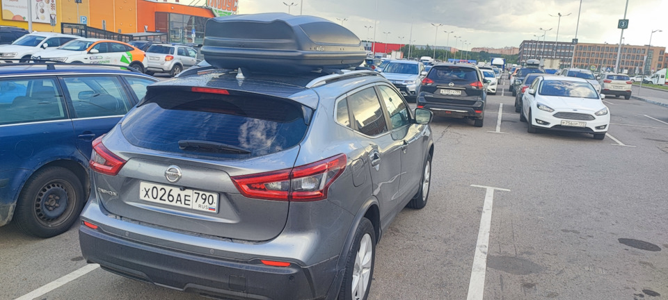 Автобокс Koffer А-440 — Nissan Qashqai (2G), 2 л, 2020 года ...