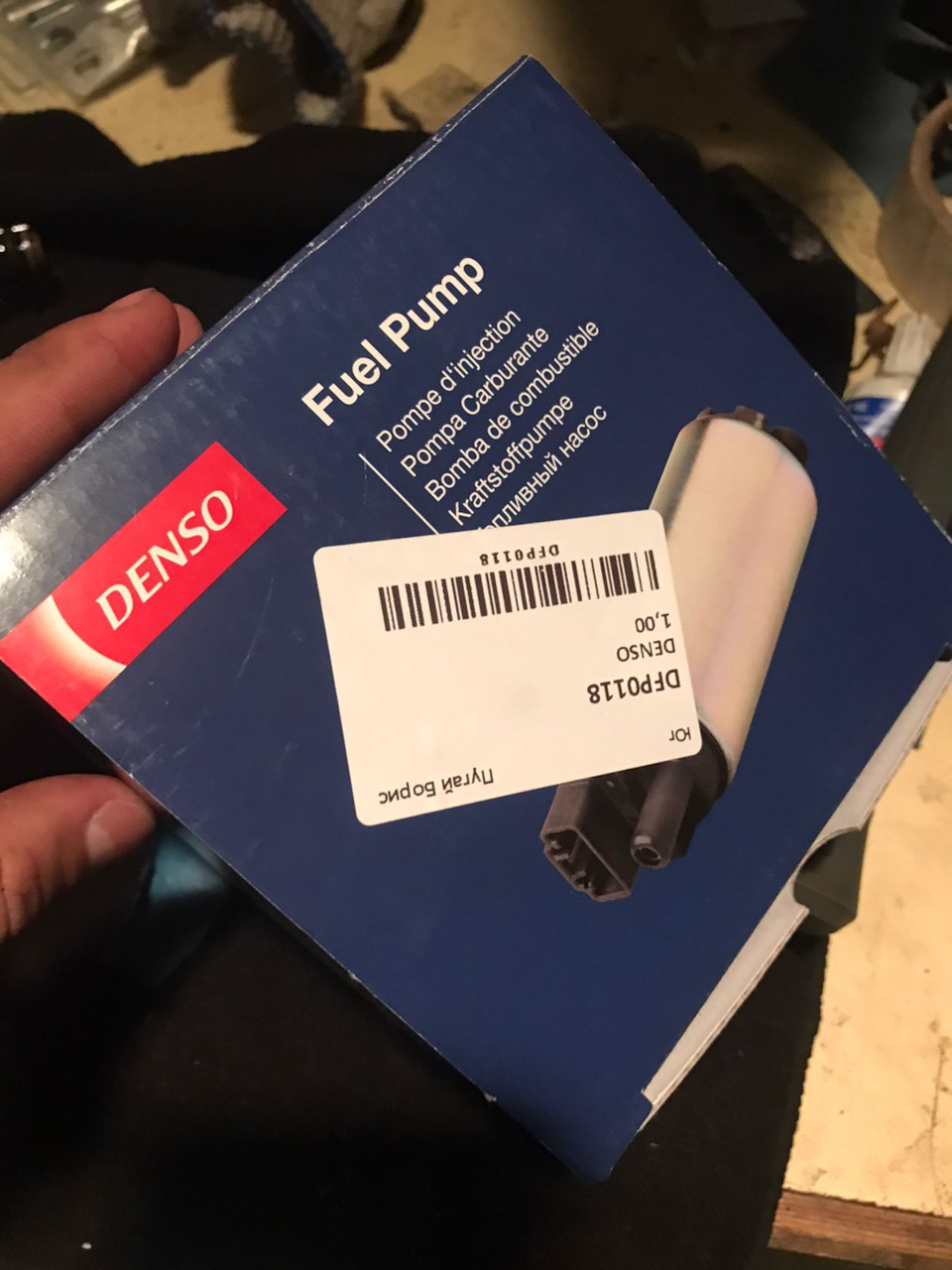 DFP0118 Электрический бензонасос DENSO | Запчасти на DRIVE2