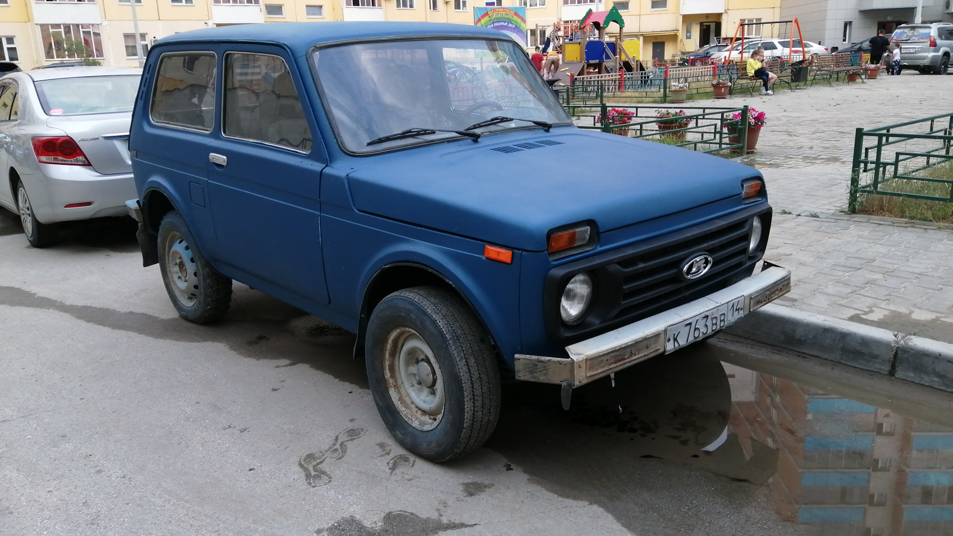 Lada 4x4 3D 1.7 бензиновый 2000 | нива синий раптор на DRIVE2