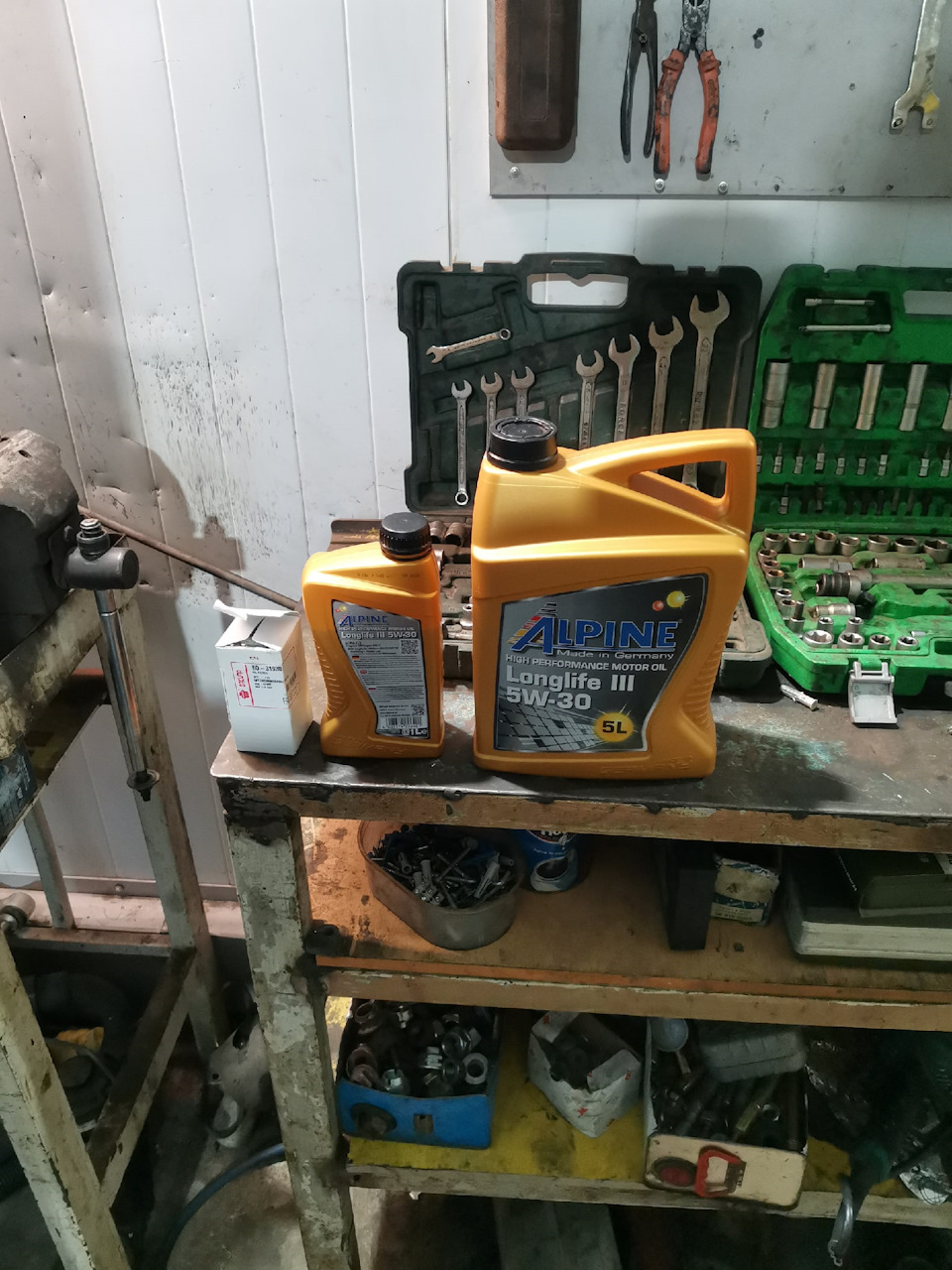 Замена масла двигателя, коробки и мехатроника. — Skoda Superb Mk3, 1,8 ...