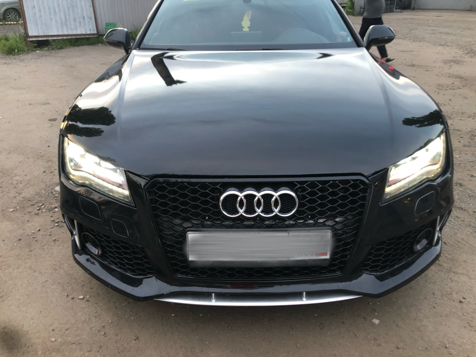 Китай бампер от Rs7 — Audi A7 Sportback (1G), 3 л, 2013 года | тюнинг ...