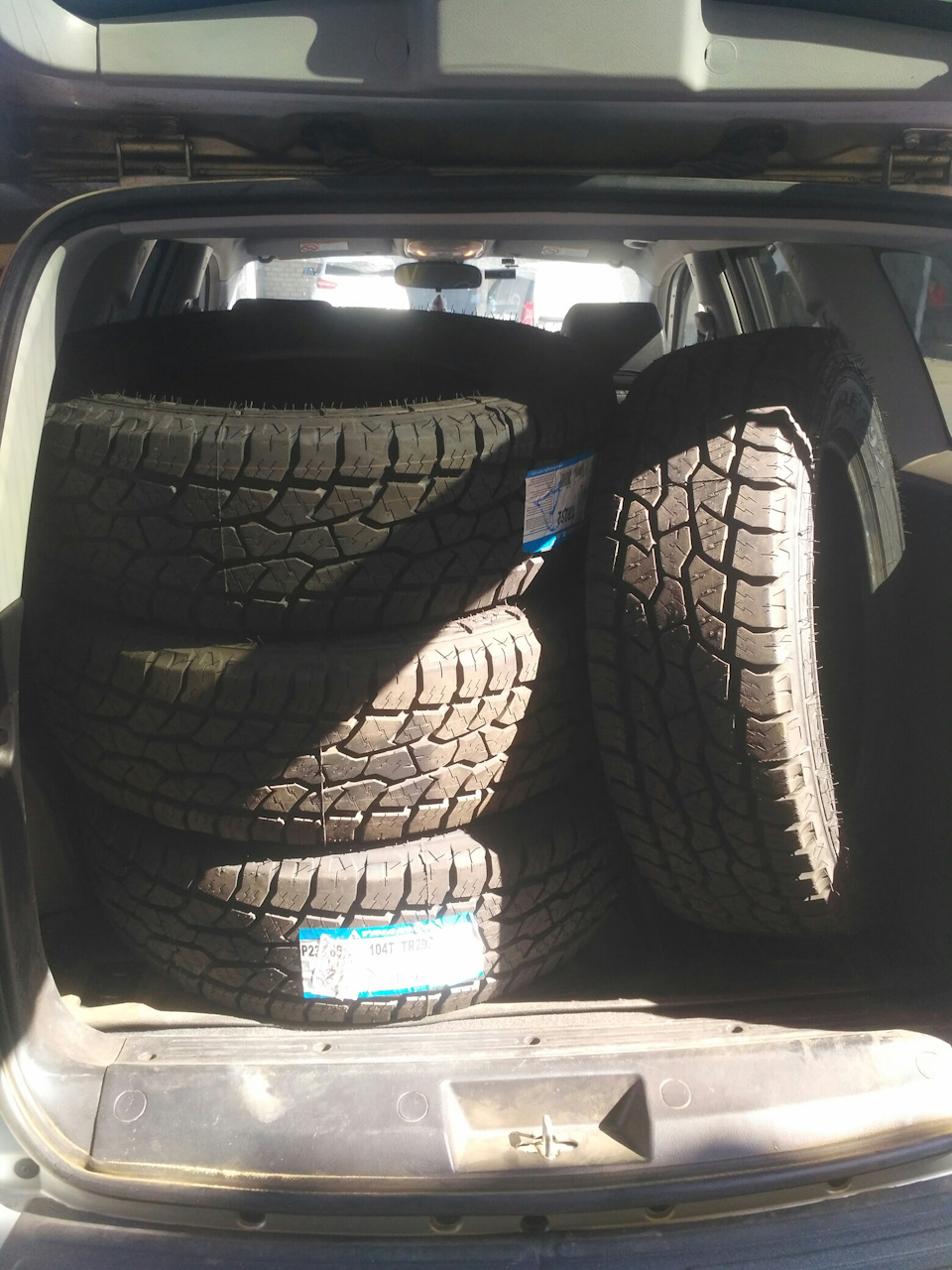 Новые шины Триангл — Great Wall Hover, 2,4 л, 2013 года | шины | DRIVE2