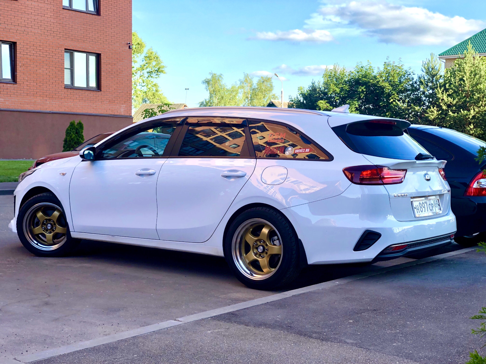 Spoilerschwert Frontspoiler Schwert aus ABS für Kia Cee'd GT Pro Ceed FL mit ABE