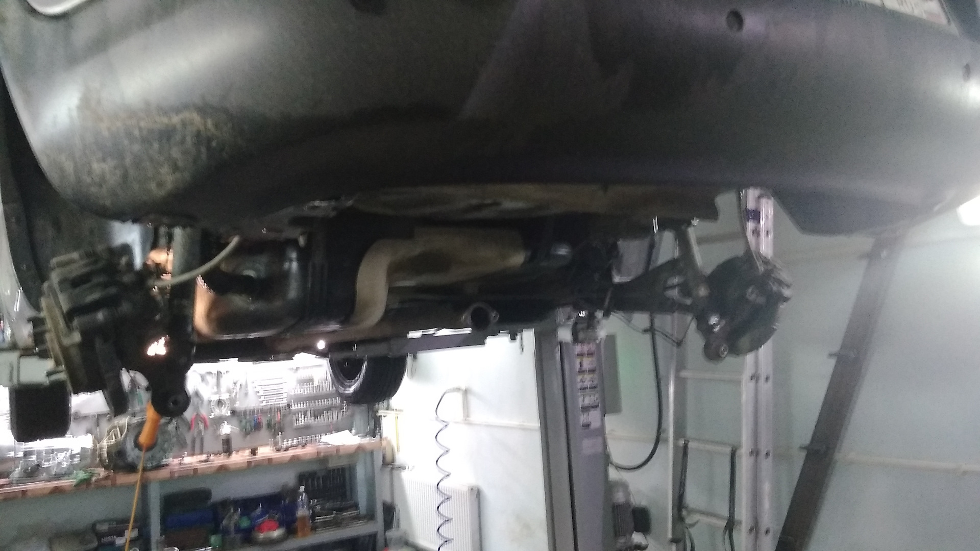 Продолжение или Как мы снимали заднюю балку — KIA Sportage (3G), 2 л ...