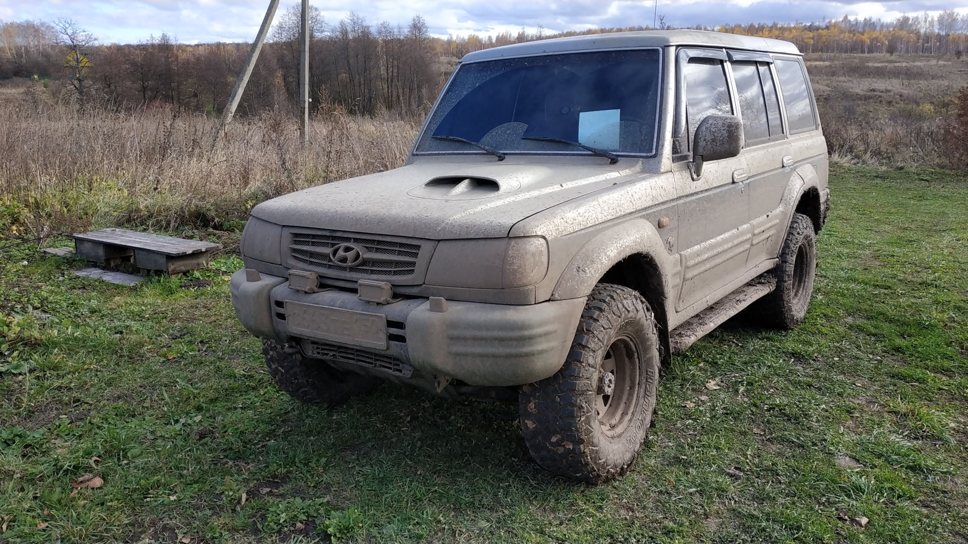 Hyundai Galloper 2.5 дизельный 2002 | 2,5 TDI армейская версия на DRIVE2