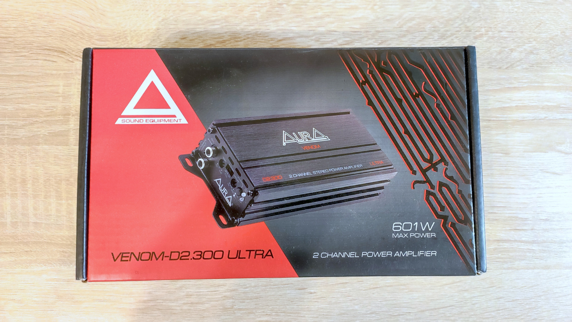 SQ Система в CS55 Plus. Усилитель на мидбасы AURA VENOM-D2.300 ULTRA