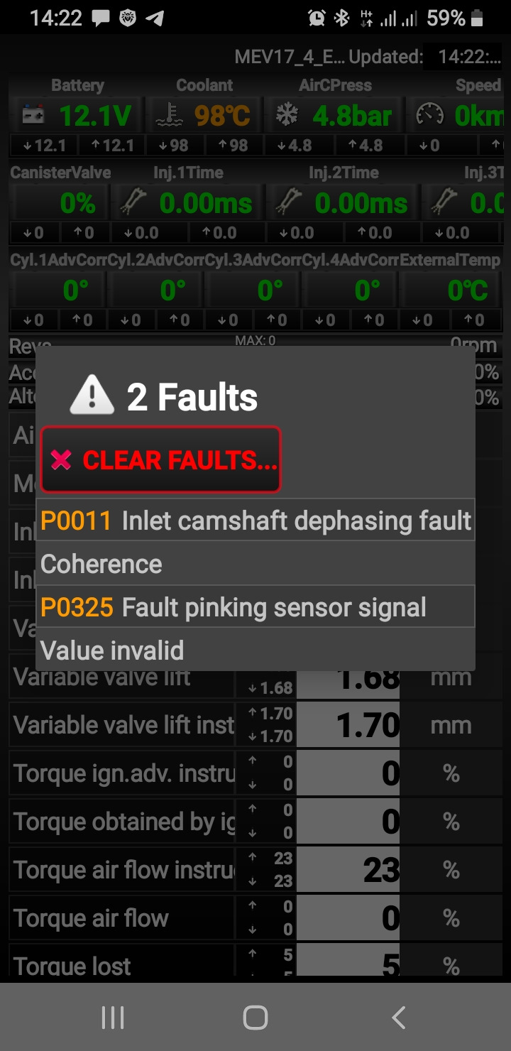 Сначала так — Peugeot 308 SW (1G). Запчасти на фото: PQ011, PQ325