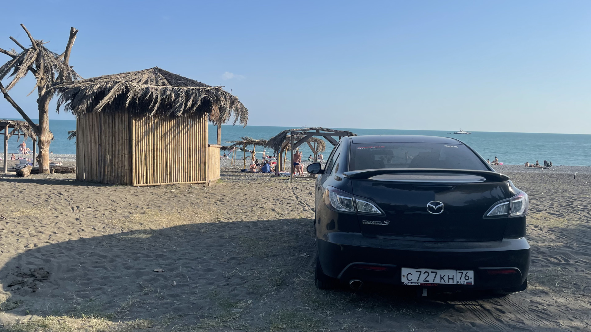 68 Отпуск. Краснодар-Джубга-Сочи-Абхазия — Mazda 3 (2G) BL, 1,6 л, 2010  года | путешествие | DRIVE2