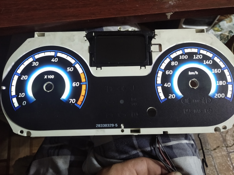 Пересвет приборной панели — Lada Ларгус, 1,6 л, 2014 года | тюнинг | DRIVE2