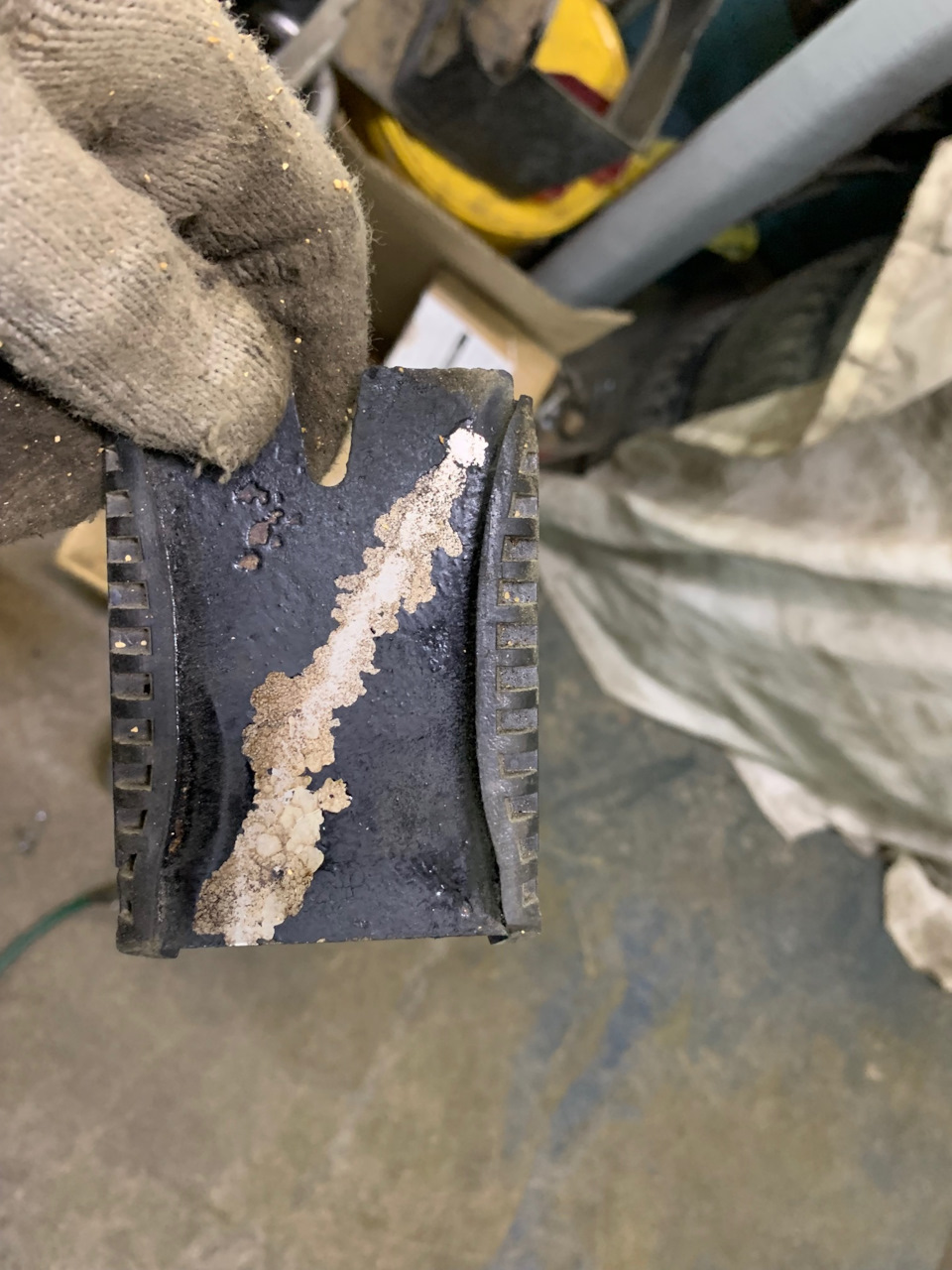 один проход пистолетом по пластине — Subaru Forester (SJ)