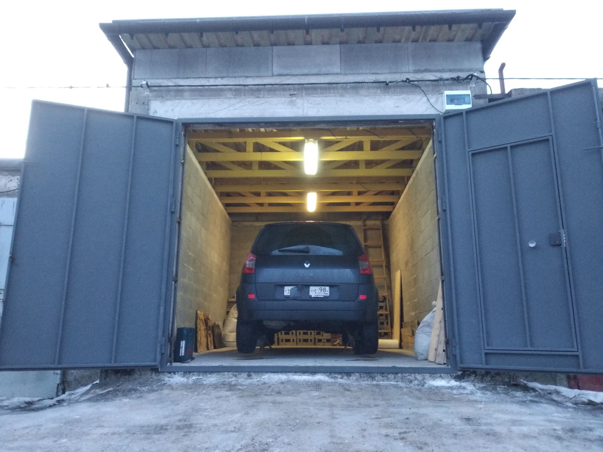 Замена масла и воздушного фильтра (126 000км) — Renault Scenic II, 2 л ...