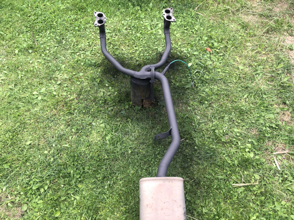 Обмотка коллектора термолентой — Subaru Impreza (GC, GF), 1,6 л, 1998 ...